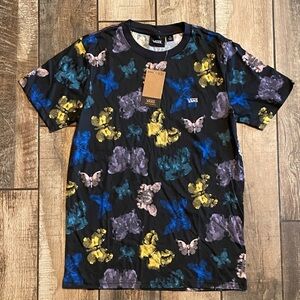 Vans Multicolor Butterfly Graphic Tee
